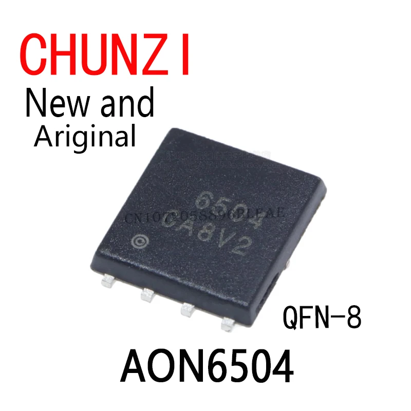 5PCS New and Original AO6504 6504 MOSFET QFN-8 AON6504