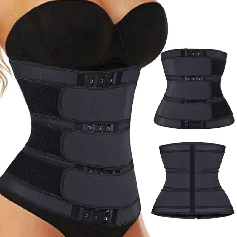 Three Instructions Trim Belt Shapewear Sports Corset Buttoned Women's Corset Scissor Belt Shapewear Sports Corset Shapewear