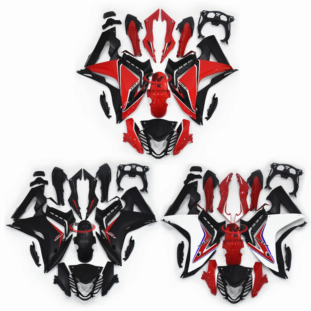 Motorcycle Full Fairing Kit For CBR650F 2017 2018 2019 CBR650 F Bodywork Cowling Injection Three styles in red black