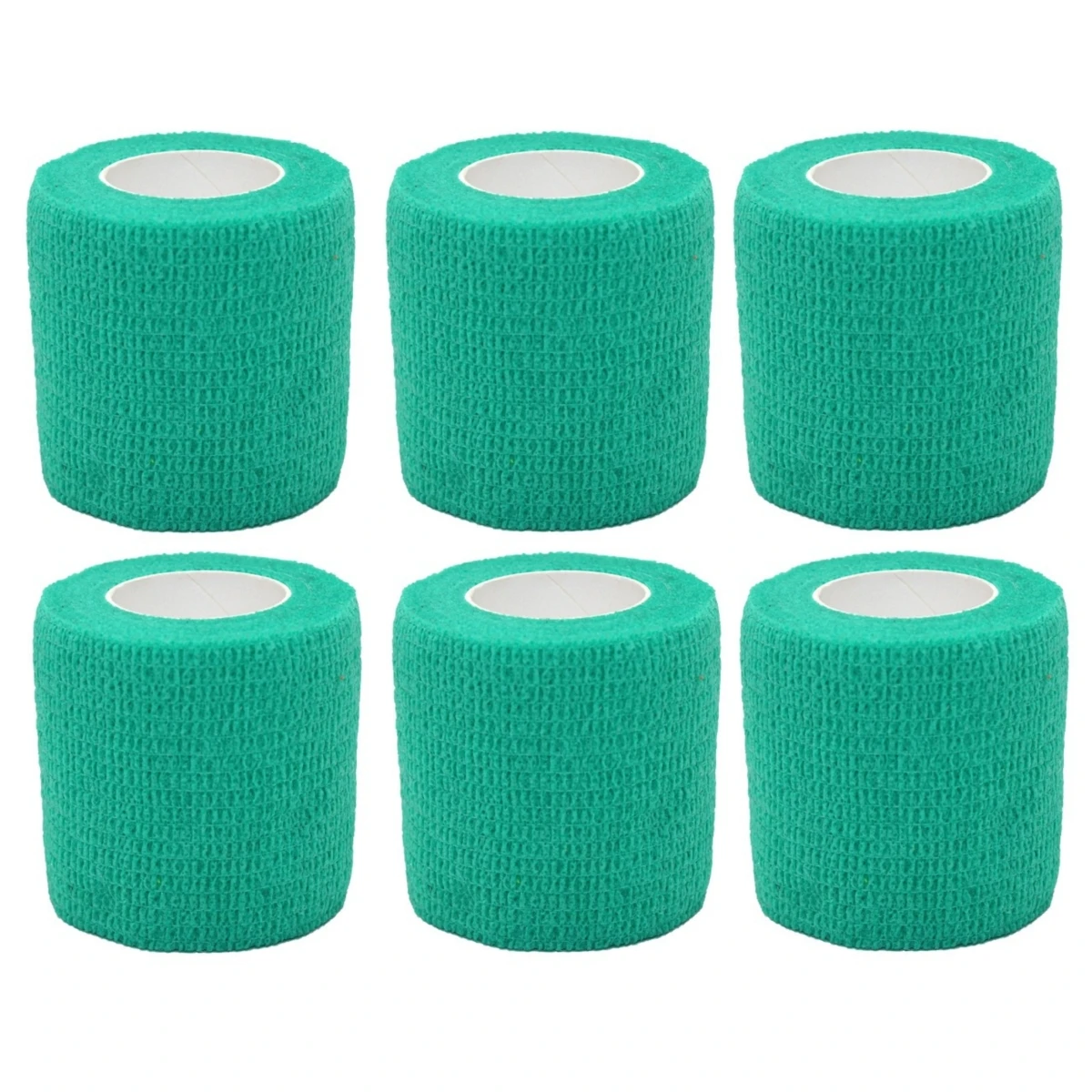 6/12PCS Gaze Verband Selbst-klebe Atmungsaktive Elastische Bandagen für Nagel Tattoo Kunst Sport Befestigung Finger Handgelenk bein