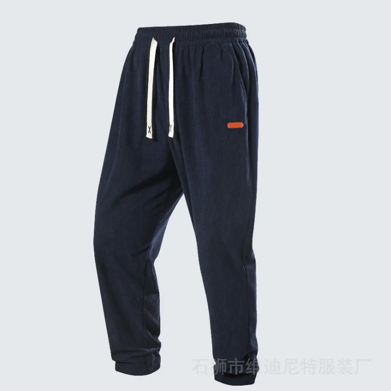 

Мужские вельветовые брюки европейского размера, весенне-осенние повседневные брюки, универсальные, размеры XS-2XL