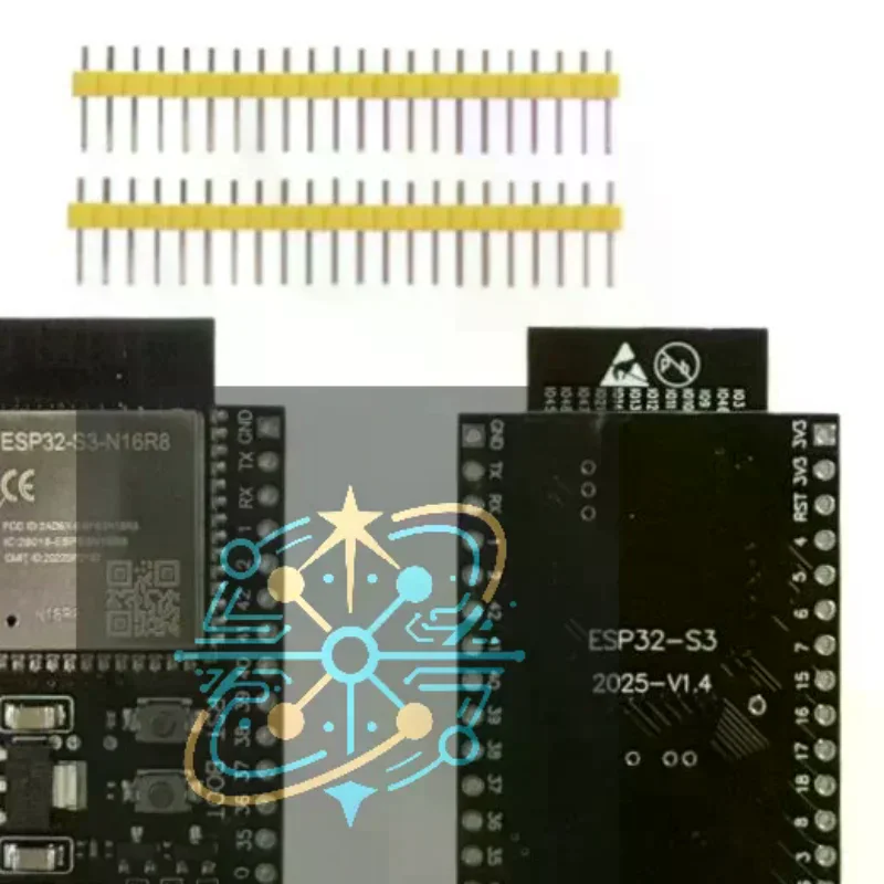 ESP32-S3-DevKitC-1 Development Board Stable Connection 2.4G WiFi BT Module 8MB PSRAM 16MB Flash for Long-distance IoT Monitorin