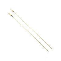 2Pcs 22.5cm Metal Receiving Antenna Kit For Henglong 1/16 RC Tank 3889 German Leopard 2A6 RC Car Accessories Replacement Parts
