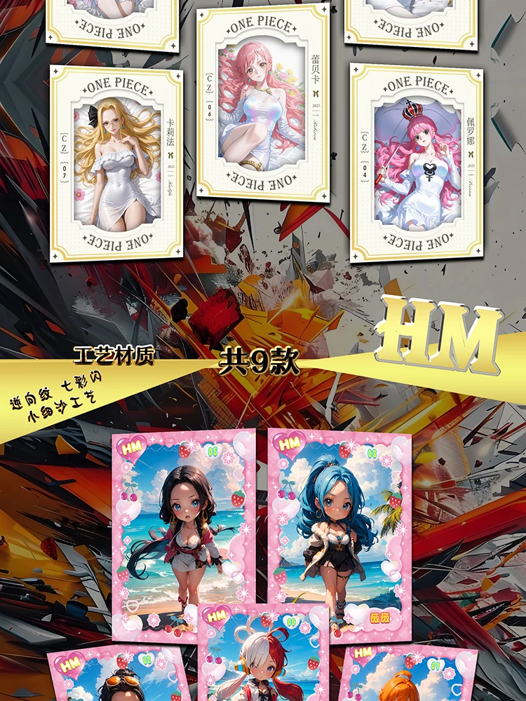2025 la más nueva diosa suprema Temple Wave 3 Nami Noa Hancock Yamato Zoro colección tarjetas de Anime regalos y pasatiempos regalos