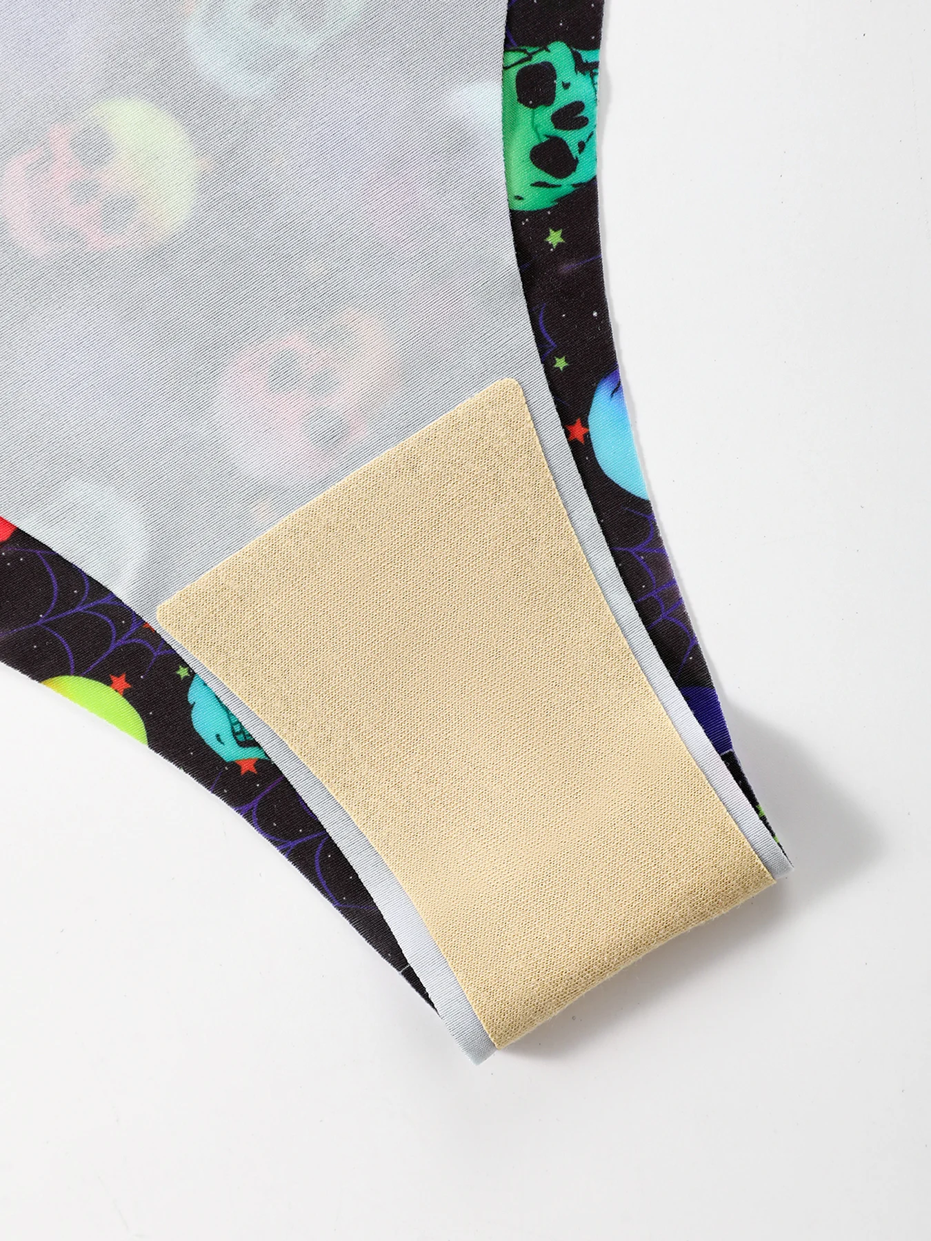 طقم مكون من 9 قطع من سراويل داخلية مثيرة للهالوين وطبعة الفهد، مقاس نحيف، مريحة ومرنة، بسيطة بدون خياطة #6