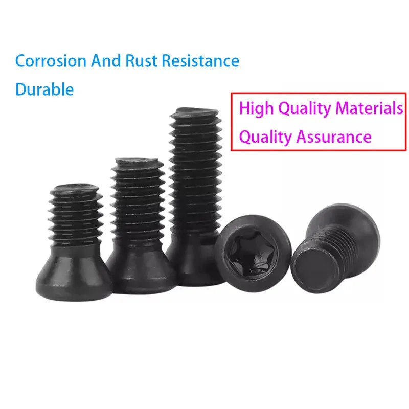 

Black Torx Countersunk Machine Screw Alloy Steel Small Flat Head