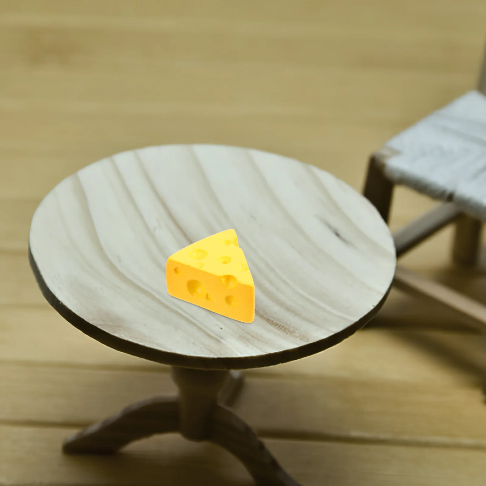 

20Pcs Miniature Cheese Decorations Realistic Resin Small Ornaments for Succulent Plants Micro Landscaping Craft Kitchen Display