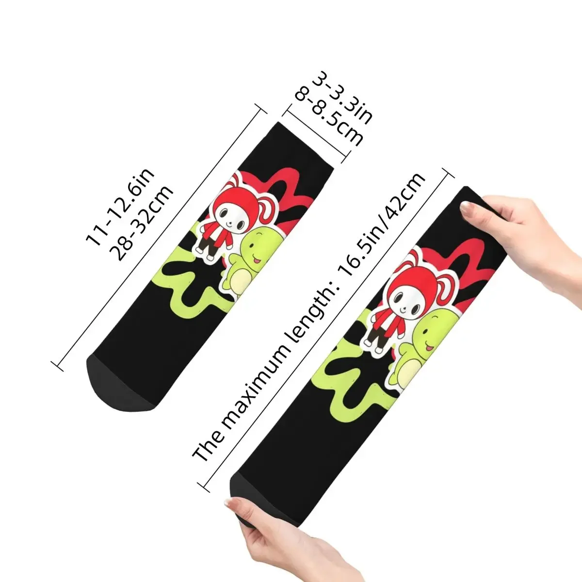 JJ MIKEY MAIZEN (26) Socks Harajuku Super Soft Stockings All Season Socks Accessories for Unisex Birthday Present