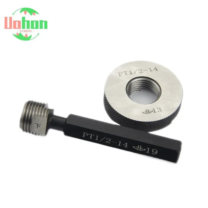 

High precision JIS Thread Ring gauge PT pipe Thread Plug Gauge Precision External Screw Gage Fine,Pitch Thread Test Tool 1pcs