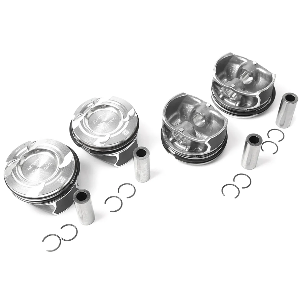 1.6T Pistons & Piston Rings Assembly 20MM 83MM for A220 A250 B200 CLA220 GLA220 GLA260 2700302017 2700300024