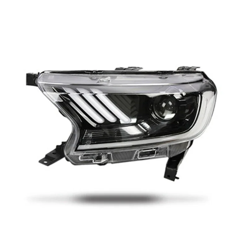 

Пара автомобильных фар в сборе для Ford Everest Ranger Xenon DRL, дневные ходовые огни, указатель поворота, фара