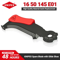 KNIPEX 16 50 145 E01 Spare Blade with Glide Shoe for 16 50 145 Low-weight 12Grams High Quality Material and Quick Replacement