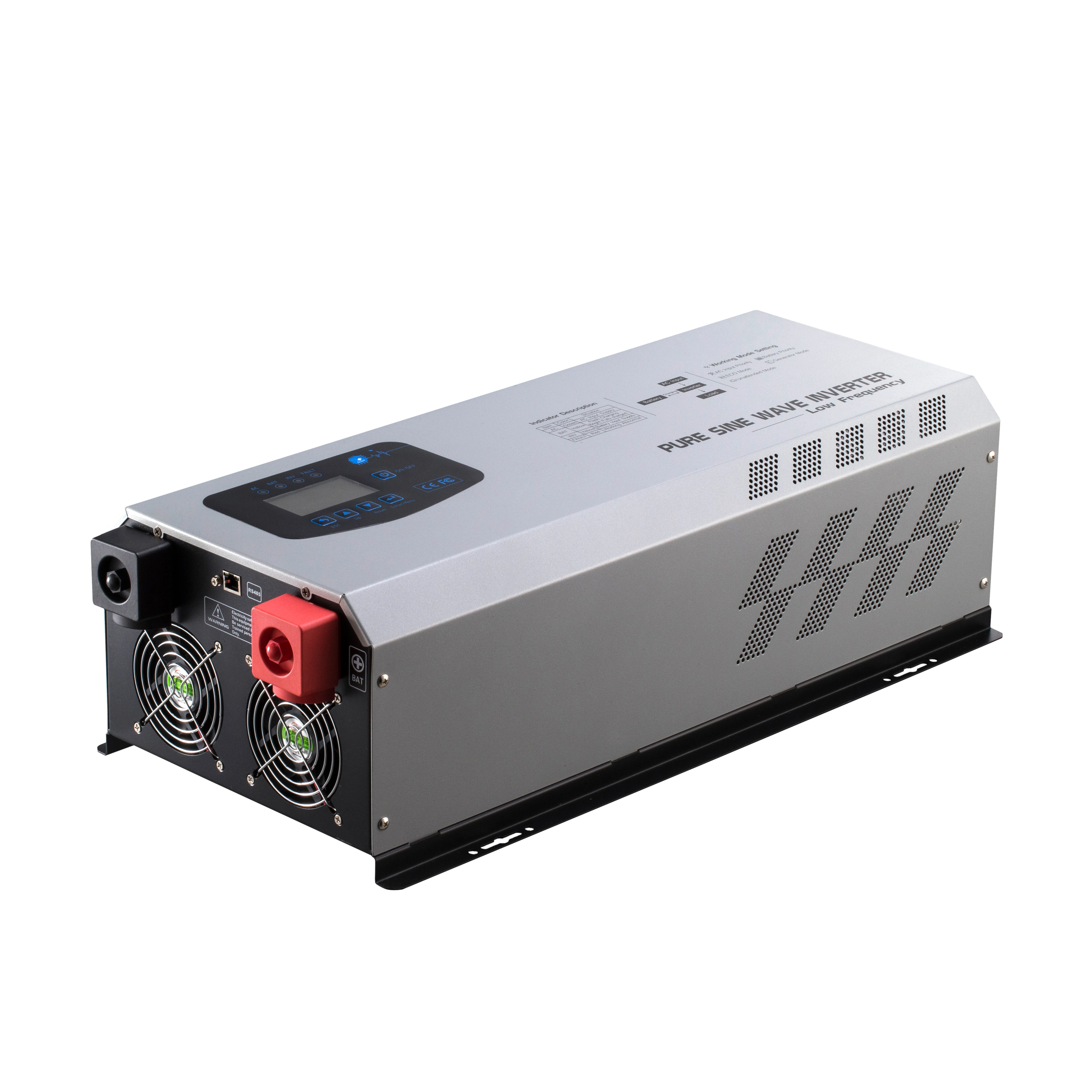 

4000 watt pure sine wace DC AC charger 24v 48v 220v solar inverter converter order on line