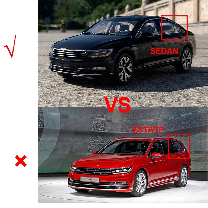 For Volkswagen Passat B8 Accessories VW Magotan 2014~2022 Panoramic Sunroof Insulation Suede Roof Visor Electrostatic Adsorption view 2