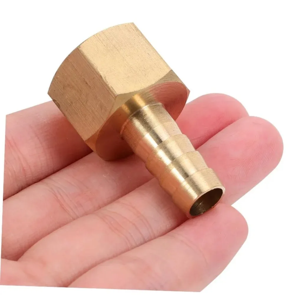 

2pcs Full Copper Pagoda Connector, Gas Connector, Green Head, Water Pipe Hose Quick Plug, Male and Female Thread Nozzle