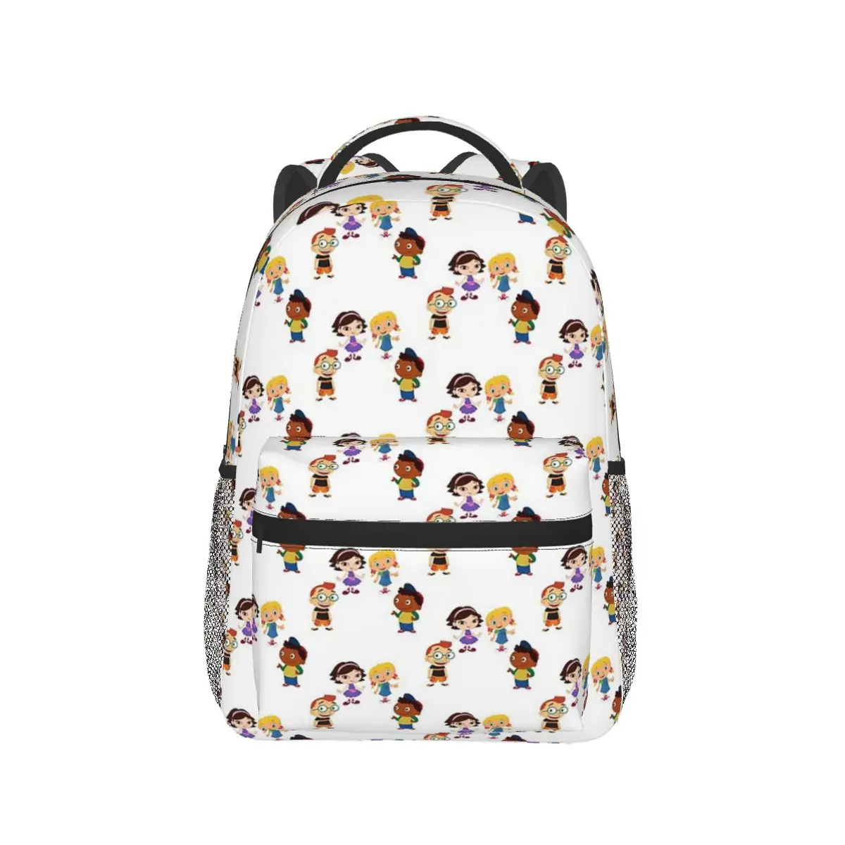 

Little Einsteins Squad Happy Backpack Hot Sale Daypack Large Capacity Children BookBag School Bag Shoulder Bags for Men Women