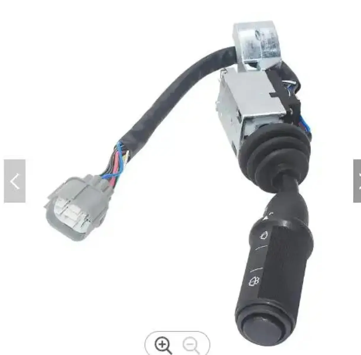 MSparts 701/80297 Wiper Light Lamp Stalk Switch Right Hand Column For JCB 3CX 4CX Backhoe Loader Combination Lever Switch