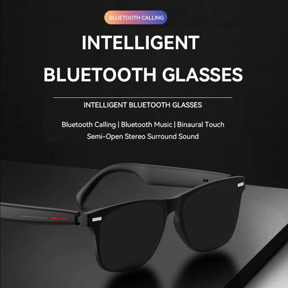 

Умные очки, Bluetooth-вызов, музыка, удаленная камера, стереофонический микрофон, сенсорные солнцезащитные очки, голосовой помощник с искусственным интеллектом для телефона Android IOS 2025
