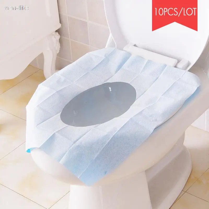 

Business travel disposable toilet mat toilet paper toilet seat covers thicken portable travel potty toilet sheet set