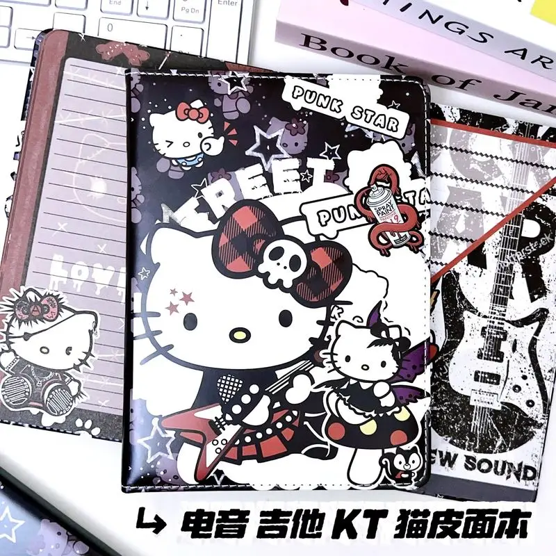Cute Cartoon Sanrio Characters Hellokitty Figure A5 Soft Cover Full Color Inner Page Lineae Transversae Notebook Diary Present