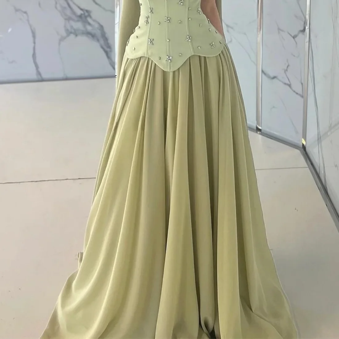 Jirocum luxo dubai vestidos de noite personalizados a linha vestido de festa de baile 2025 luxo sem alças até o chão فسات evimavera