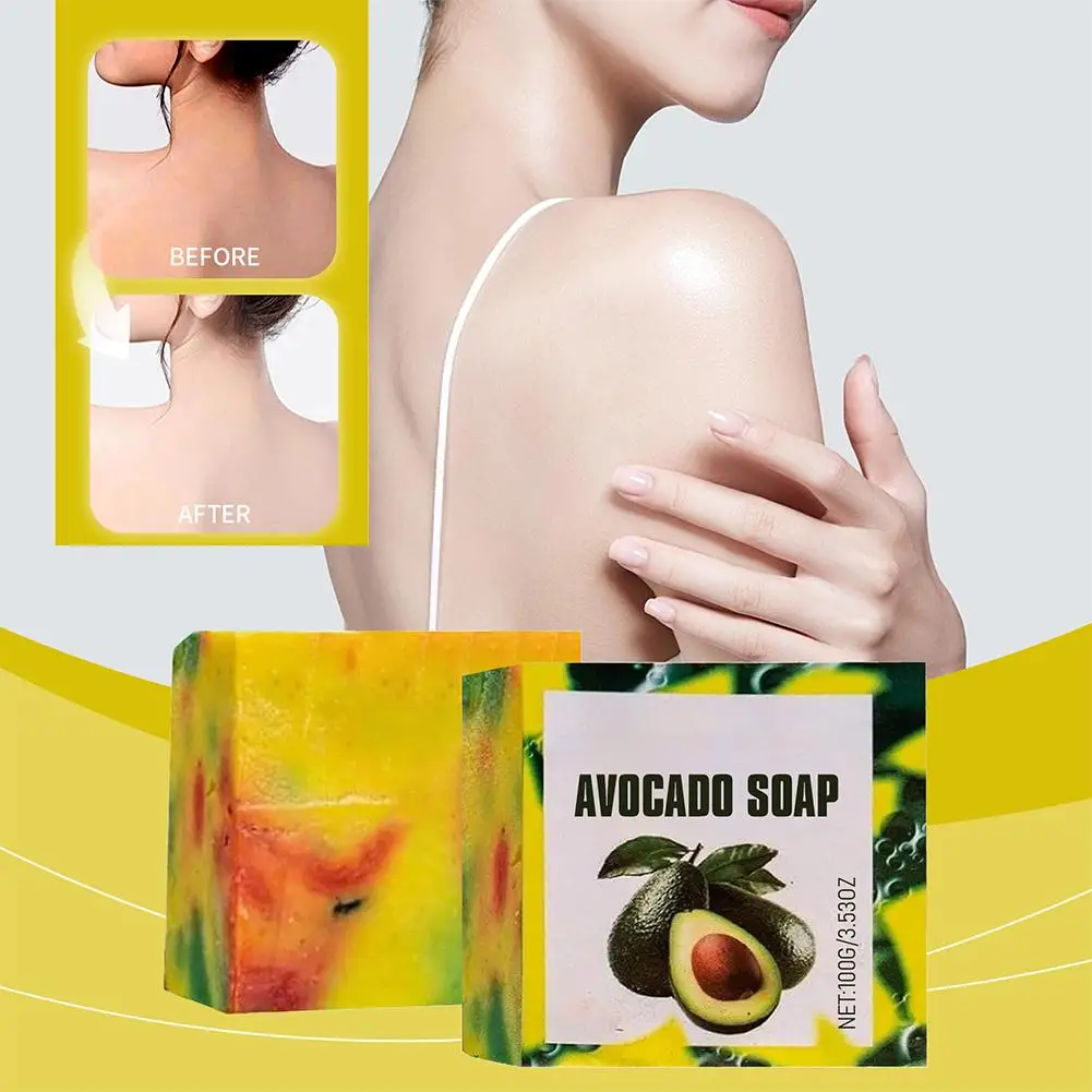 

Moisturizing Bar Soap Avocado Soap Body Soap Bar Organic Bath Soap Bar Gentle Soap Bar For Oily Skin Family Home S5J6