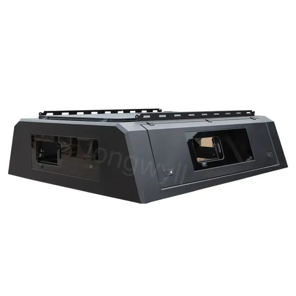 

Customized Sports Hard Aluminum Alloy Double Cab Hard Top Canopy Smart Cap Key Lock Navara D22 Land Cruiser