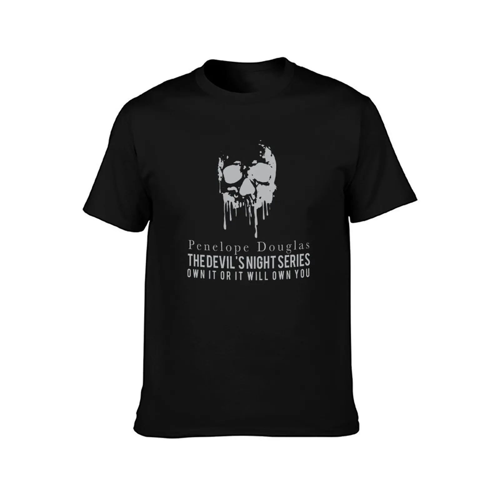 Penelope douglas , The Devil's Night Series T-Shirt Minimalist Casual Short Sleeve Top T-Shirt