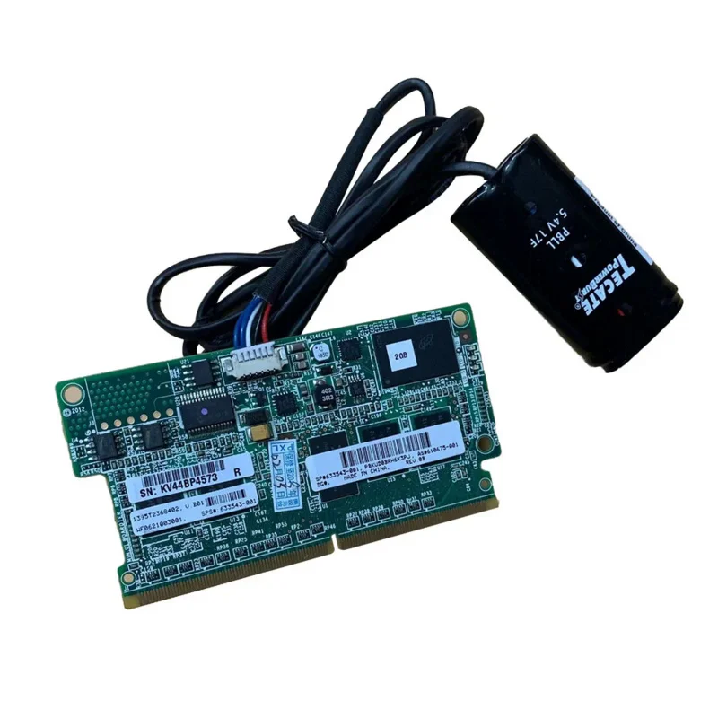 

SERIES 2GB P-SERIES SMART ARRAY FBWC Memory 633543-001 660093-001 Battery Backed for P420 P421 P222 P822 Array Control Card