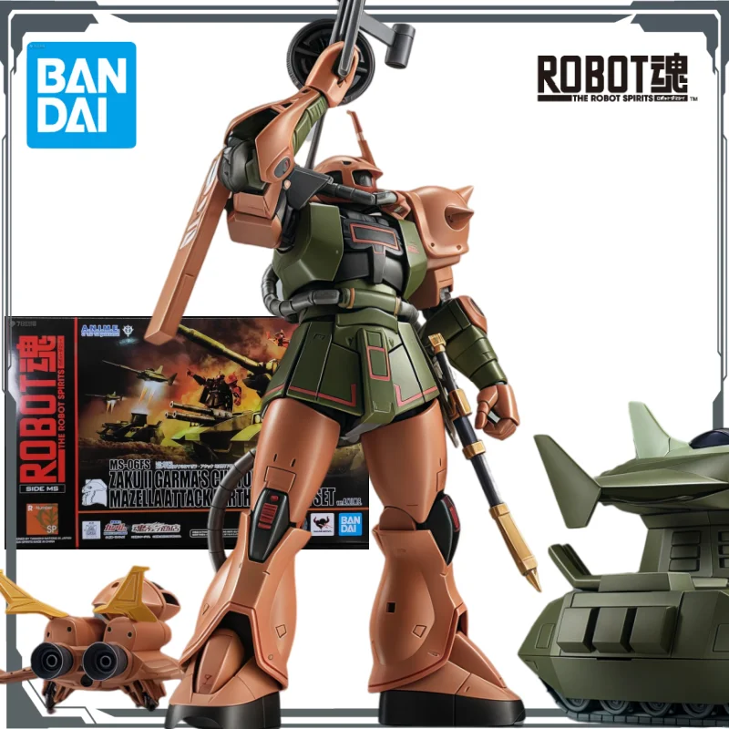 

Bandai Original ROBOT Soul Limited Edition Kalmar Special Zagu II&Majira Tank Earth Descent Combat Set Ver. А.Н.И.М.Е. Наконечник