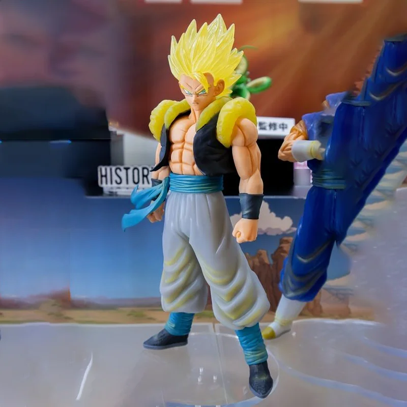 【أصلي 100%】BANDAI BANPRESTO CLEARISE Dragon Ball Super Gogeta & Vegeta Collection Series نموذج ألعاب هدايا شخصيات كرتونية