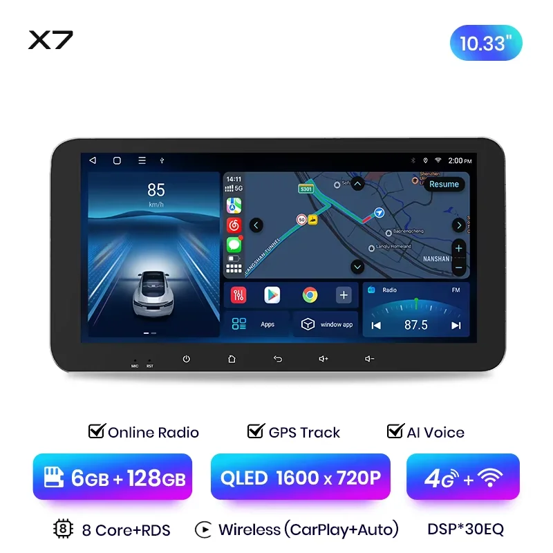 Junsun X7 Serie 13.1 “Draadloze Carplay Android Auto Autoradio Voor Mercedes Benz Vito W447 2014-2020 Multimedia Autoradio