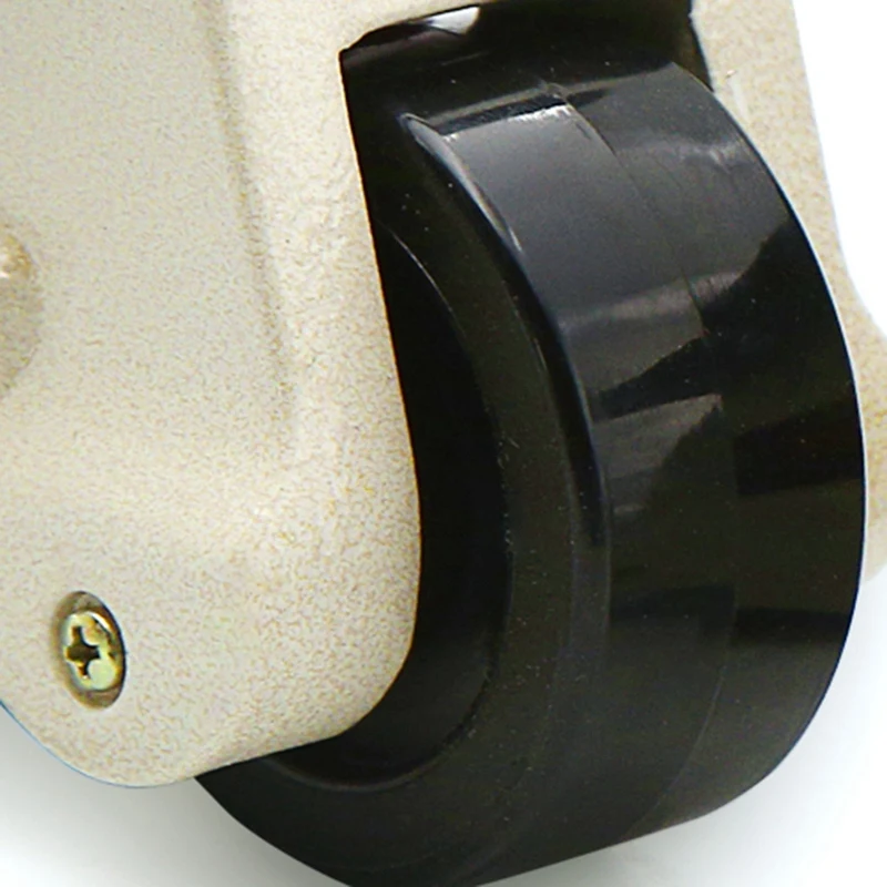 4X piedino in gomma 40F attrezzatura per la regolazione del livello del piede carrello Caster 60Kg capacità di carico rullo di livellamento per mobili