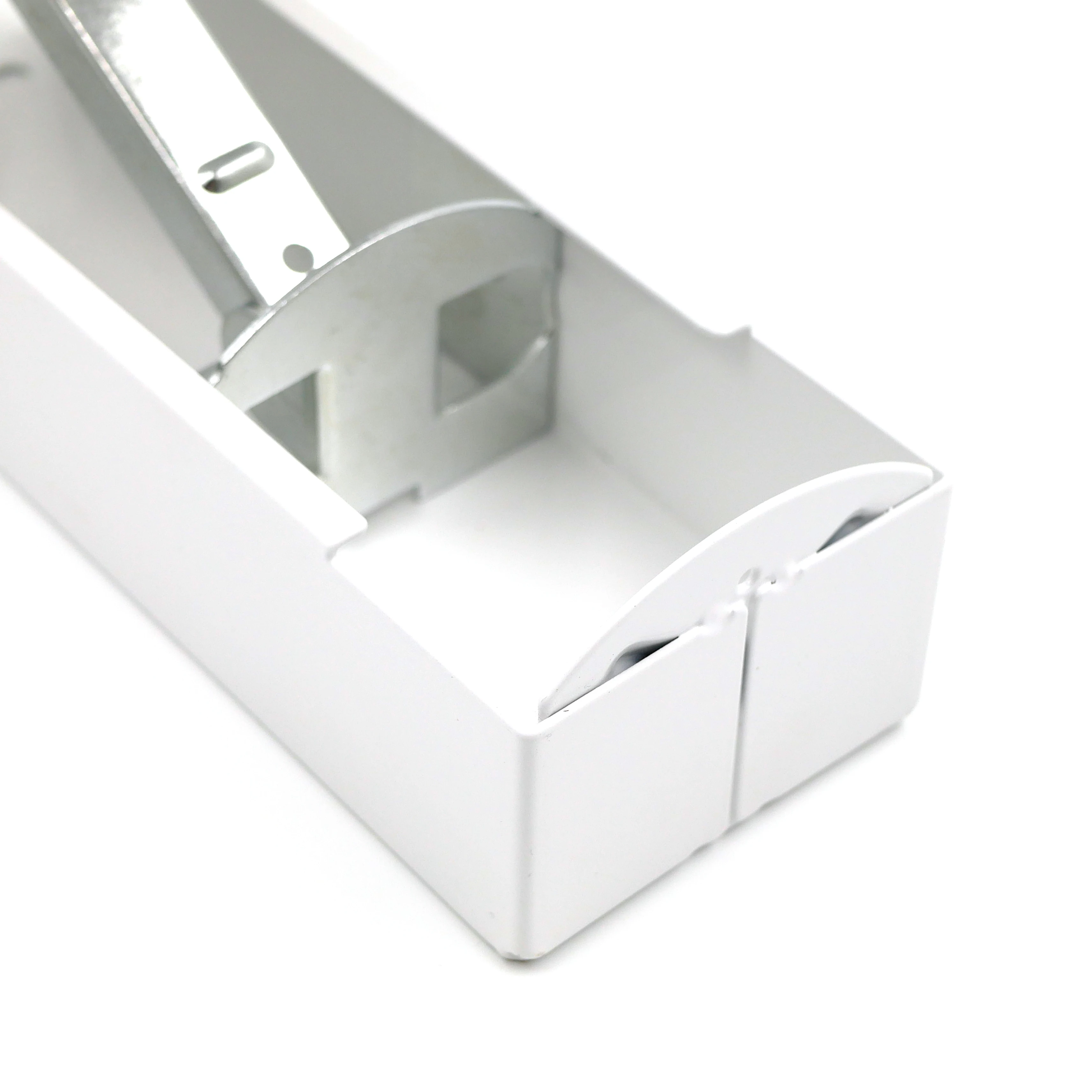 علبة كسارة يدوية بيضاء شديدة التحمل مثبتة على الحائط لإعادة التدوير