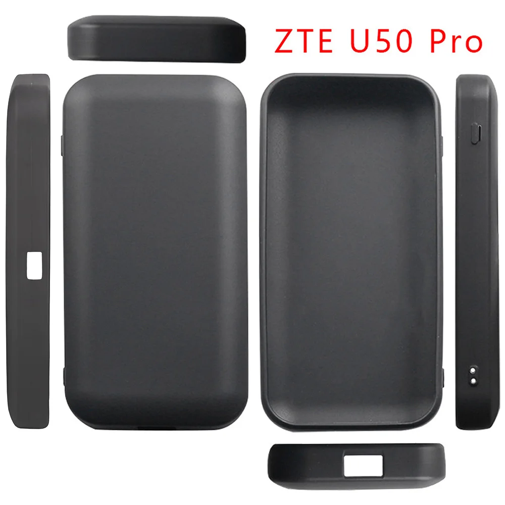 Shockproof Soft Tpu Protective Shell Skin Case Cover for ZTE U50 Pro MU5120 Portable WiFi6 WiFi 5G Router Tempered Glass