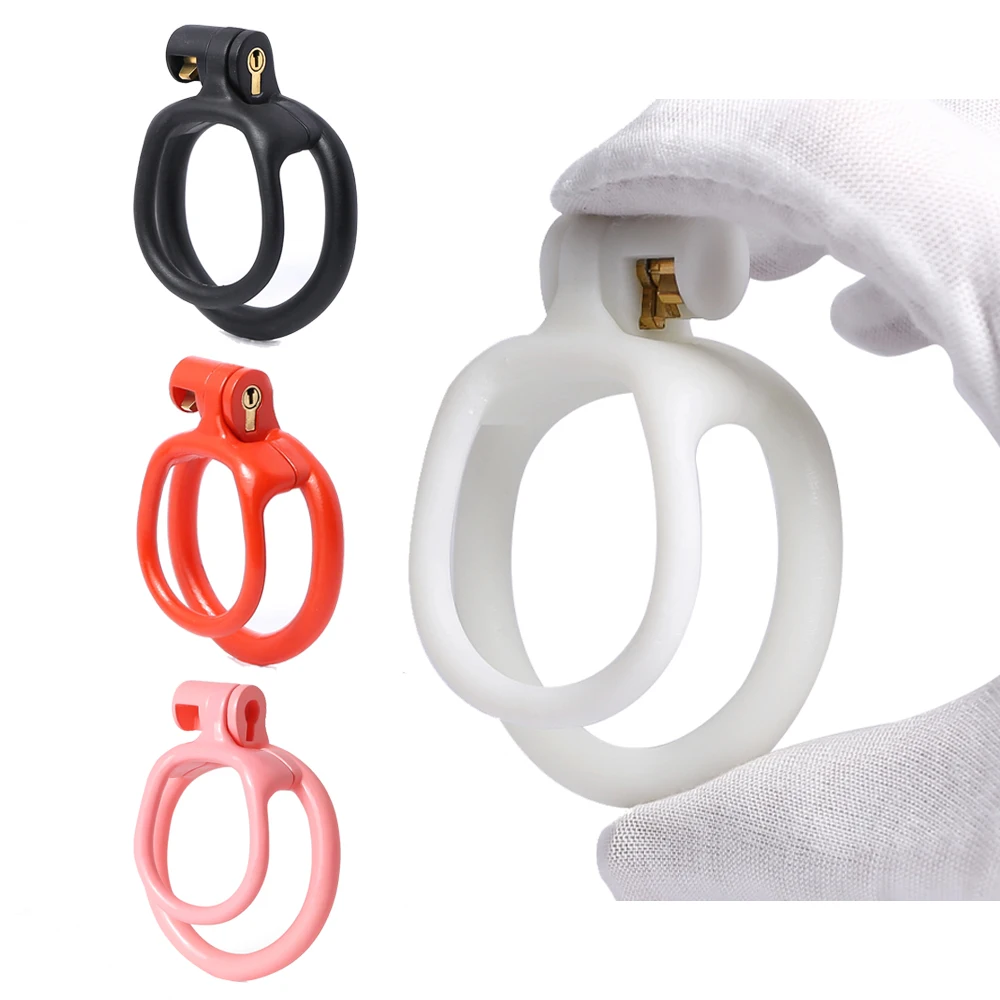 Mamba 3D Resin Printed Chastity Device Delay Ejaculation Penis Ring Trainer Ring Lock 5 Size Adult Sex Toys Breathable Cock Ring
