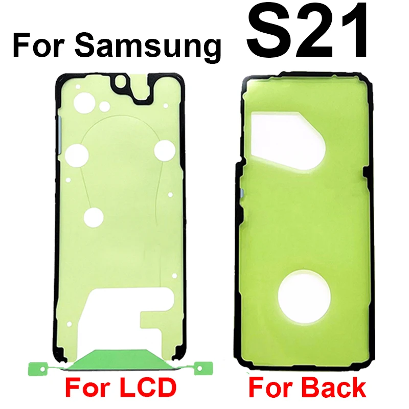 LCD Screen Back Battery Cover Camera Lens Waterproof Adhesive Sticker Tape For Samsung Galaxy S21 S21 Plus S21 Ultra S21 FE