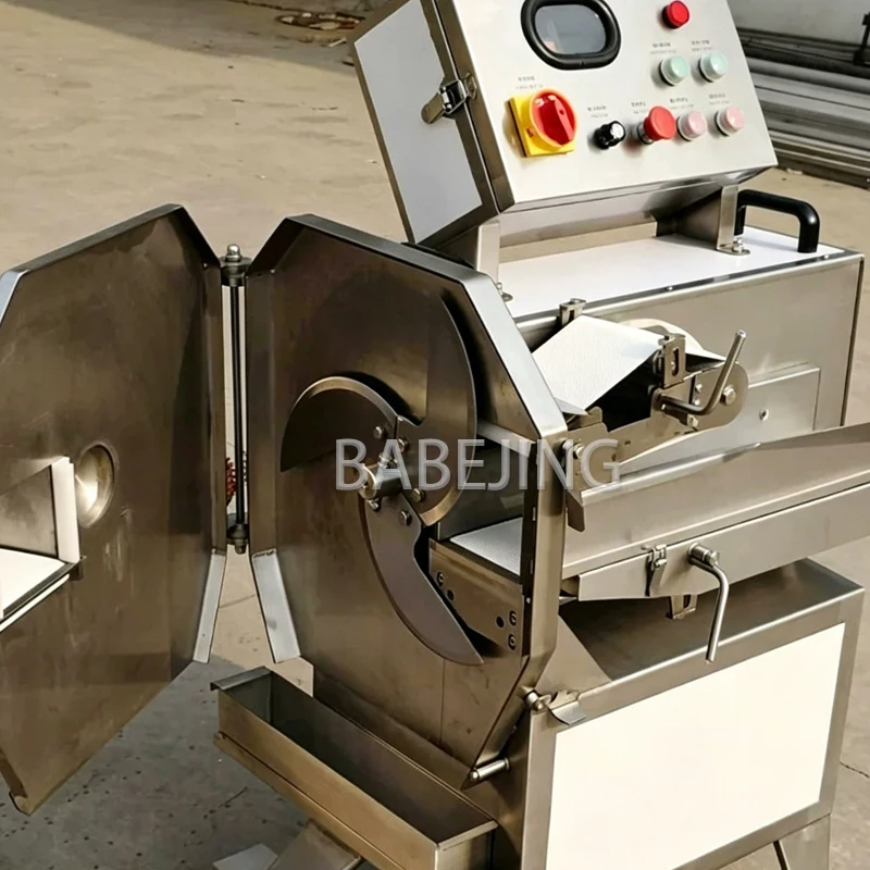Commercial Stainless Steel Chicken Chest Crispy Slicer Large Cooked Meat Cutter for Restaurant Kitchen