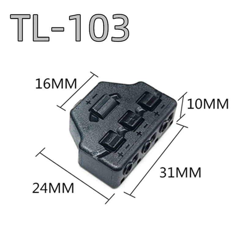 แถบไฟ LED แยกสาย6พอร์ตเชื่อมต่อออกเร็ว lghts รูปแบบทางรถไฟ