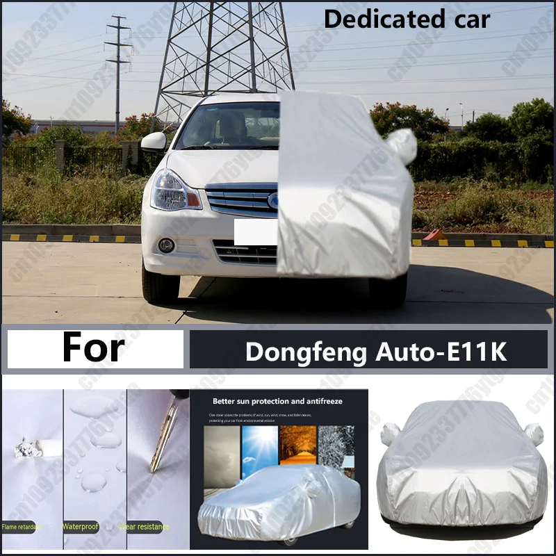 

For Dongfeng Auto-E11K Oxford cloth car cover for sun protection, rain resistance, and all season special car dust cover