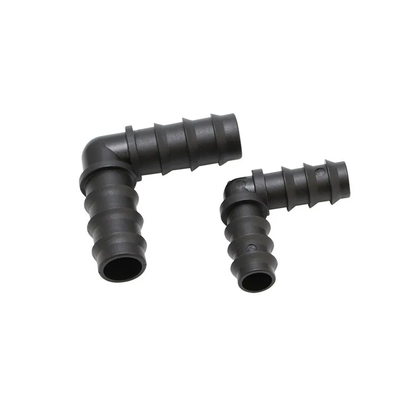 10PCS Elbow Barbed Garden Water Connectors 90 Degree Angle Bend Joints Garden Agriculture Fittings Hose Connectors