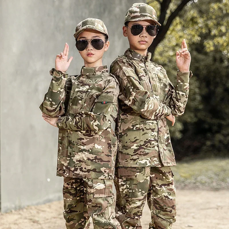 

Children's Outdoor Development Suit Men's Summer Camp Training Outdoor Tactical Clothing