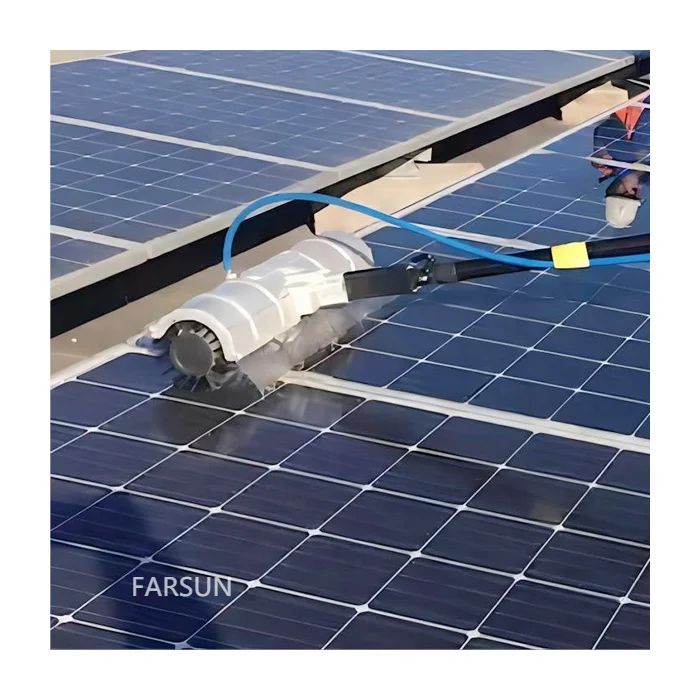 FarSun Nylon Brush Solar Panel Cleaning Rotating Brush