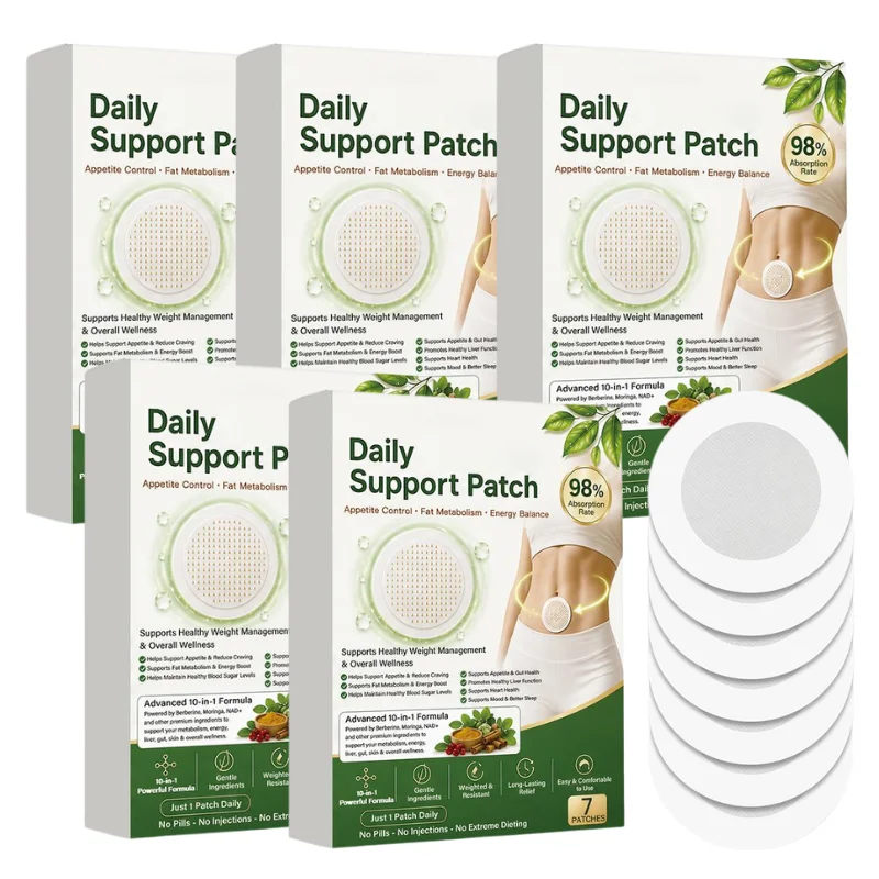 Herbal Wellness Patches - 7 unidades/caja. Parches de hierbas para