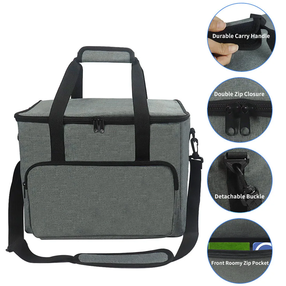 

Large Power Station Bag Portable Carrying Case Carrying Travel Case Charging Cable Accessories Compatible For Jackery Explorer 1