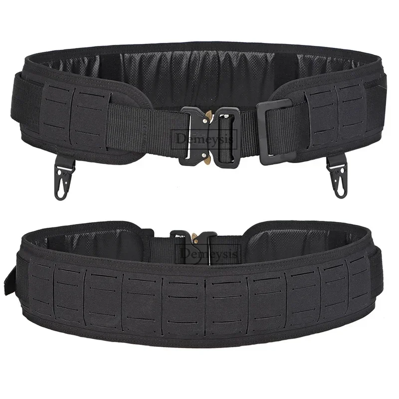 Tactical Adjustable Belt Outdoor Hunting Shooting Molle Combat Belt Heavy Duty Paintball Training Waistband Girdle