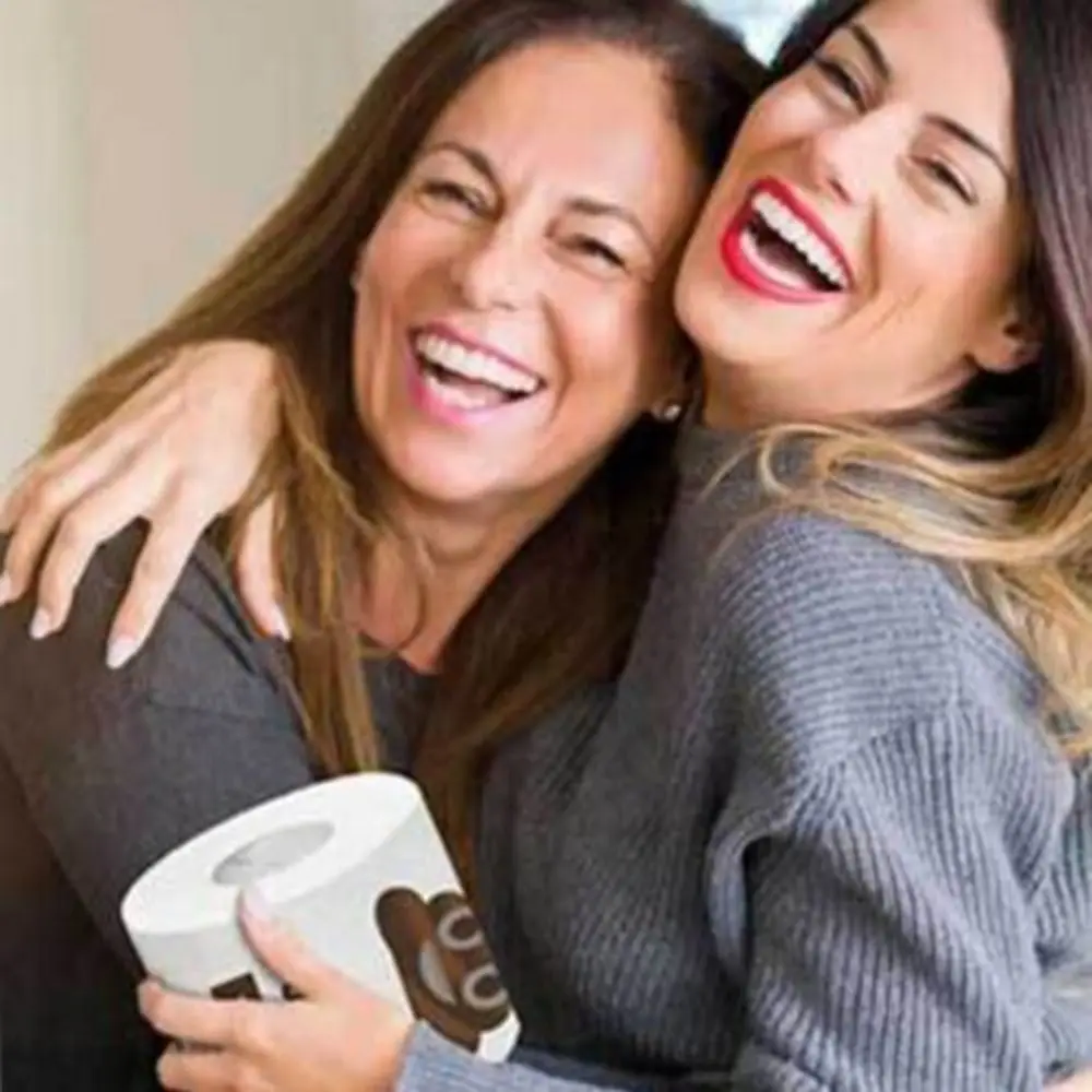 1 рулон мультяшных подарков на день рождения, декор, рулон туалетной бумаги, забавное бумажное полотенце с принтом, забавные рулоны на день рождения