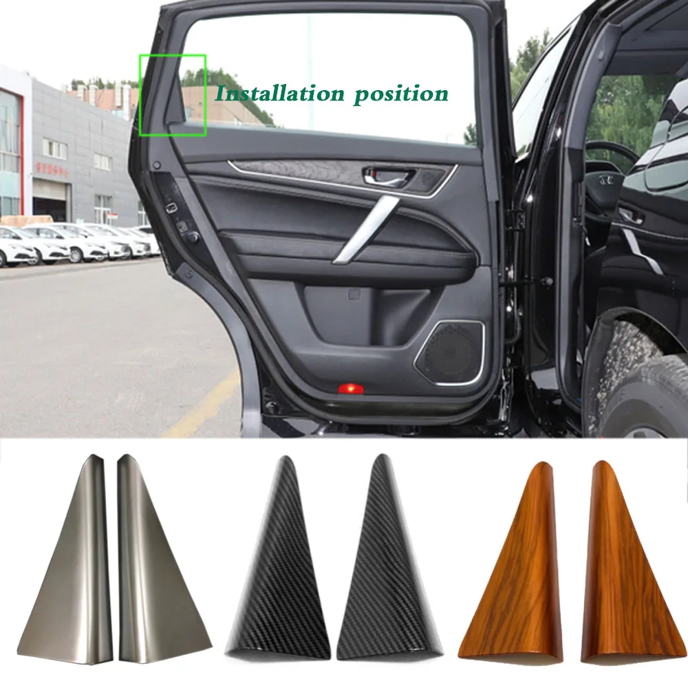 

Car Internal A Pillar Door Window Windshield Side Triangle Covers for Honda CRV CR-V 2017 2018 2019 2020 Decoration Accessories