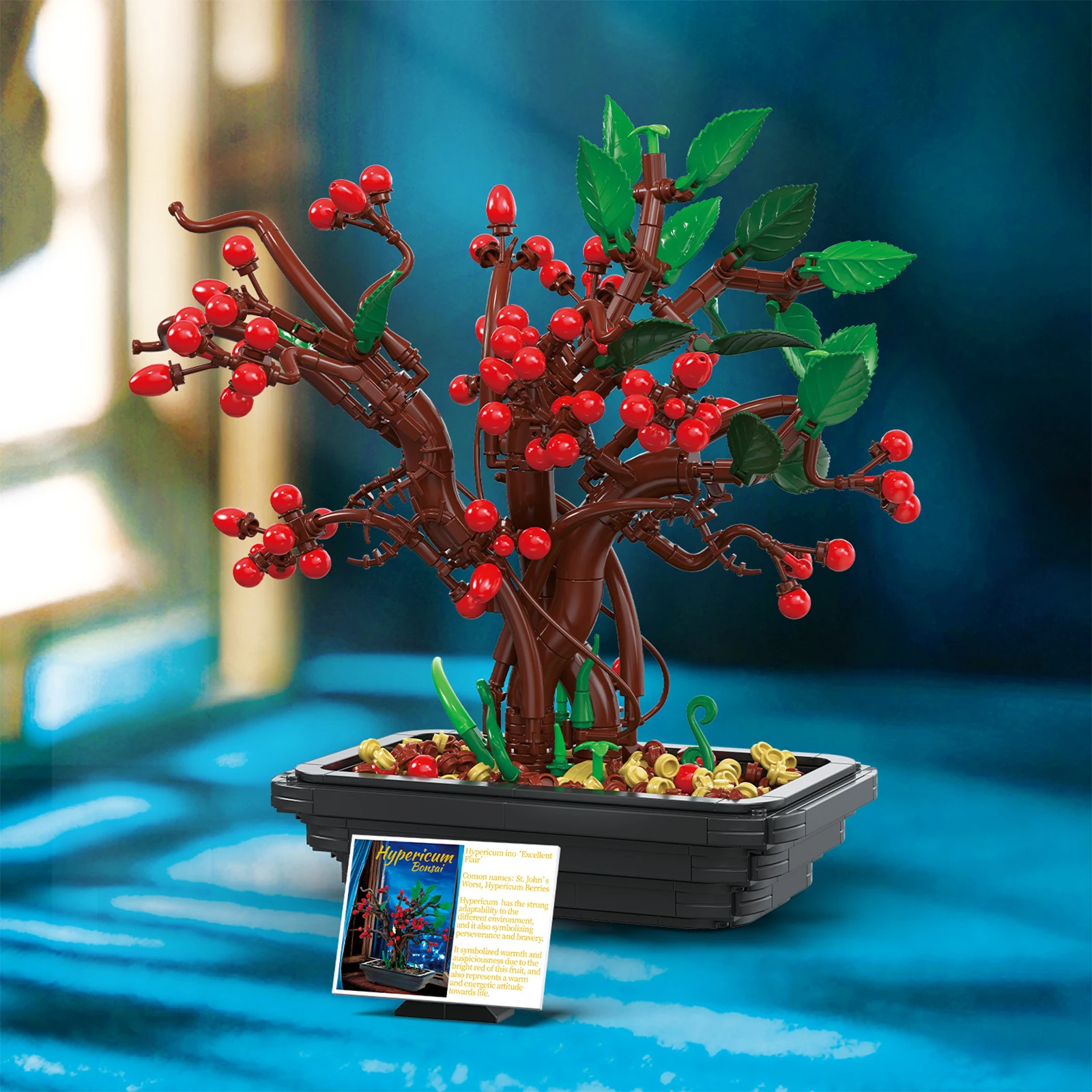 Simulatie Boeket Ingemaakte Bouwstenen Assemblagemodel Bloemen Plant Serie Ornamenten MOC Technische Bakstenen voor Meisje DIY Geschenken