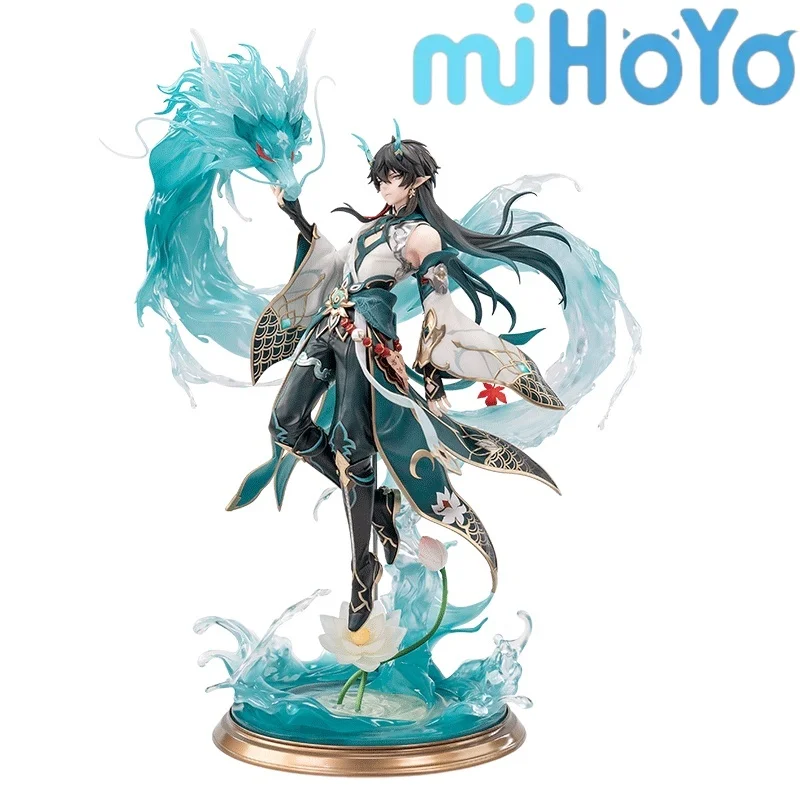 Genuine Original Mihoyo Toy Dan Heng·Imbibitor Lunae Honkai: Star Rail Anime Figure Pvc 1/7 Collectible Model Ornament Gift